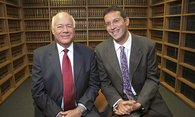 11/30/11-- Miami-- Solo attorneys Roy J. Kahn and Daniel W. Courtney.