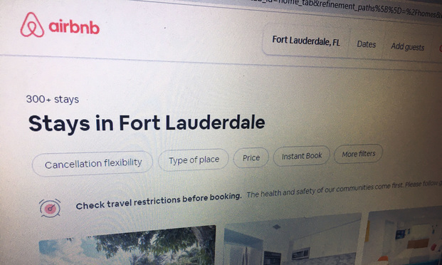 Airbnb listings for Fort Lauderdale
