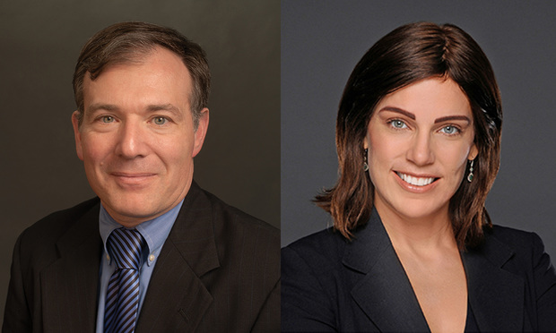 Partner Aaron Tandy and Julie Dick senior counsel,  Pathman Lewis in Miami (Photo: Courtesy Photo)