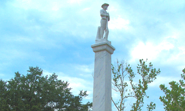 Confederate statue, Lakeland, Florida