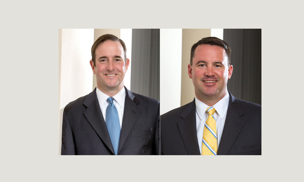 L-R Michael Haggard and Christopher Marlowe, The Haggard Law Firm.