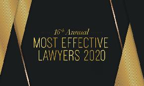 DBR Seeks Nominations for 16th Annual Most Effective Lawyers Awards