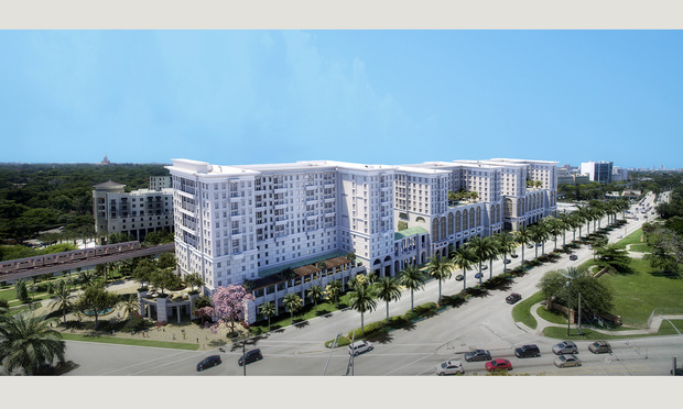 Multifamily Leasing Starts for Coral Gables Life Time Development