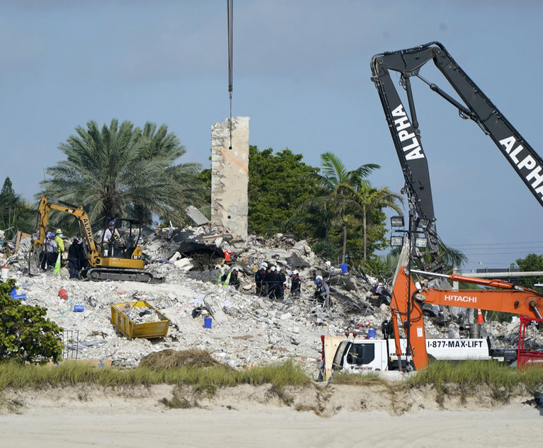 Carlton Fields Attorney to Chair New Florida Bar Task Force in Wake of Surfside Condo Collapse