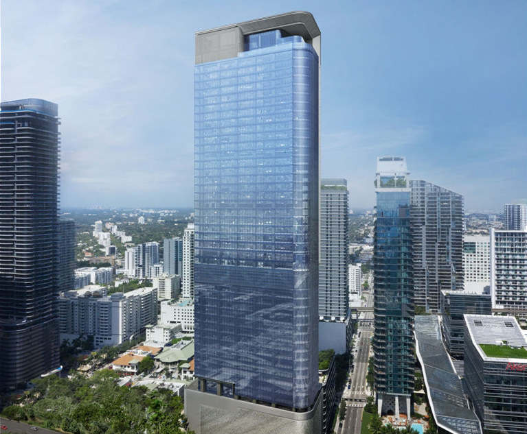 Winston & Strawn, Baker McKenzie Sign Leases at 830 Brickell: 'We Are  Committed to Miami' | Daily Business Review