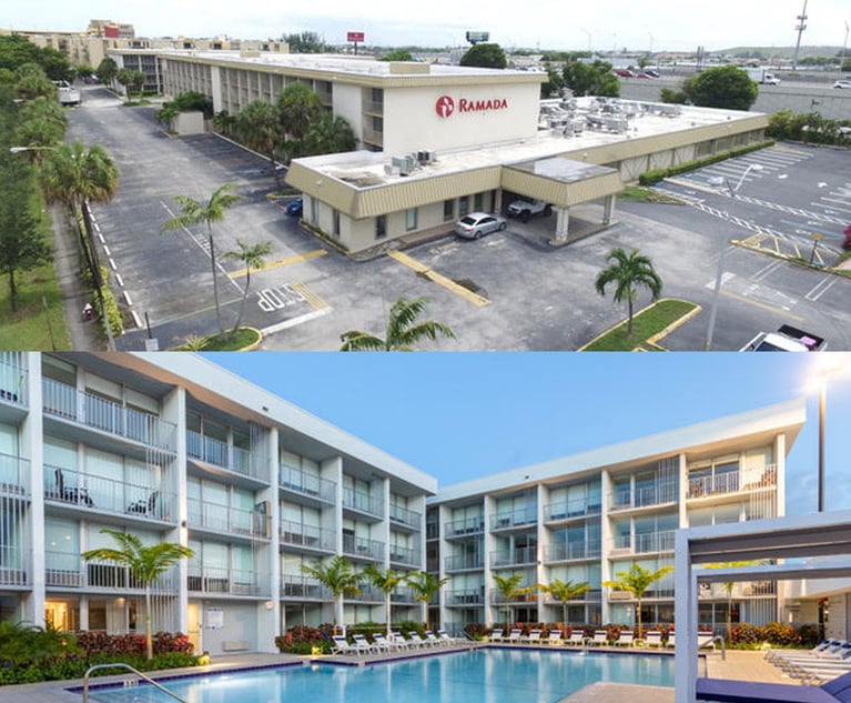 Distressed Property Trend: Defunct Hotel Transformation Complete in Hialeah