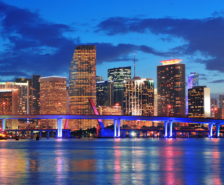 Cross Border Tech Practices Top the List for Lateral Partner Movement in South Florida