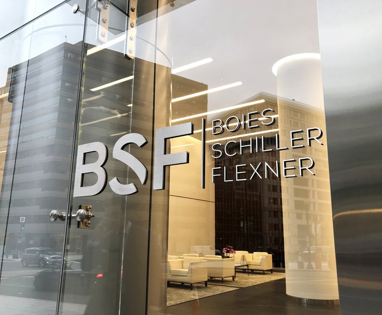 Boies Schiller Hires Partner From Kobre & Kim to Handle Government Investigations
