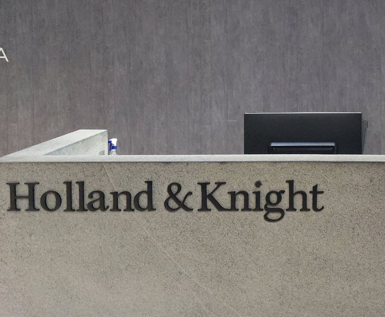 Holland & Knight Settles Lawsuit From NY Recruiter Alleging the Firm Didn't Pay Fees