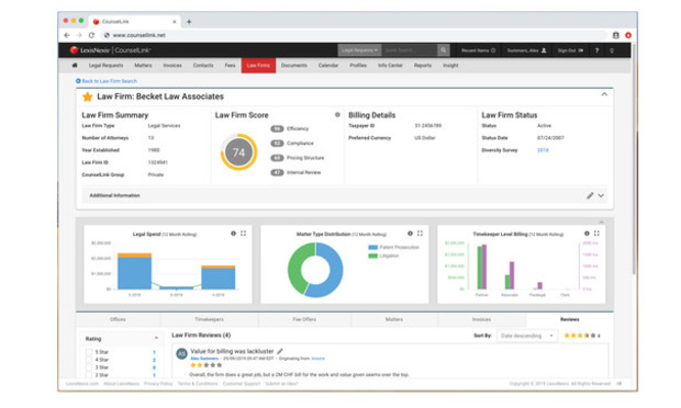 LexisNexis Updates CounselLink With Greater Scrutiny on Outside Counsel Management