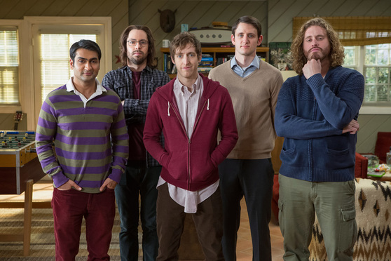The cast of "Silicon Valley," courtesy of HBO.