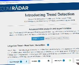 Law com Radar Unveils Trend Detection Capabilities to Track Litigation Shifts