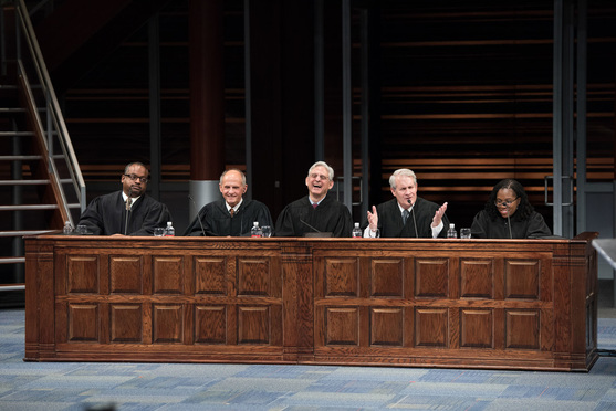 Shakespeare Mock Trial Brings Comedic Relief for Judges and Lawyers