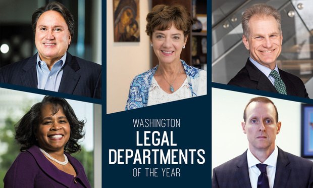 Award winning GCs and Legal Departments Honored in DC