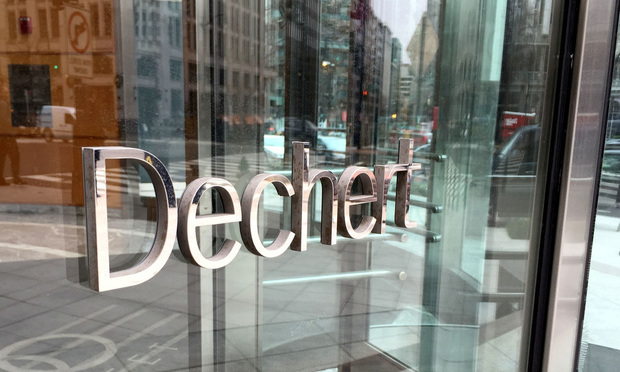 Dechert offices in Washington, D.C. Photo: Diego M. Radzinschi/ALM