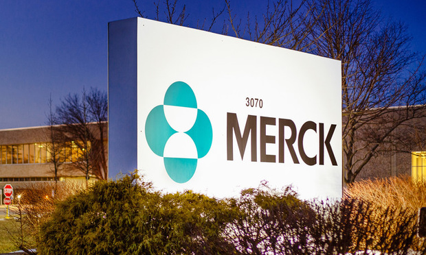 Merck sign 