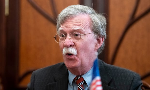 John Bolton, former National Security Advisor to the United States.