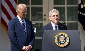Stressing 'Adherence to the Rule of Law '' Merrick Garland Defends DOJ's Support of Trump Era Stances