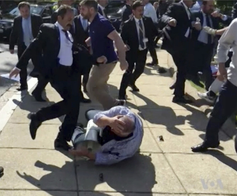 Justices Seek Biden Administration's View on Turkish Immunity for Attack on Peaceful Protestors in DC