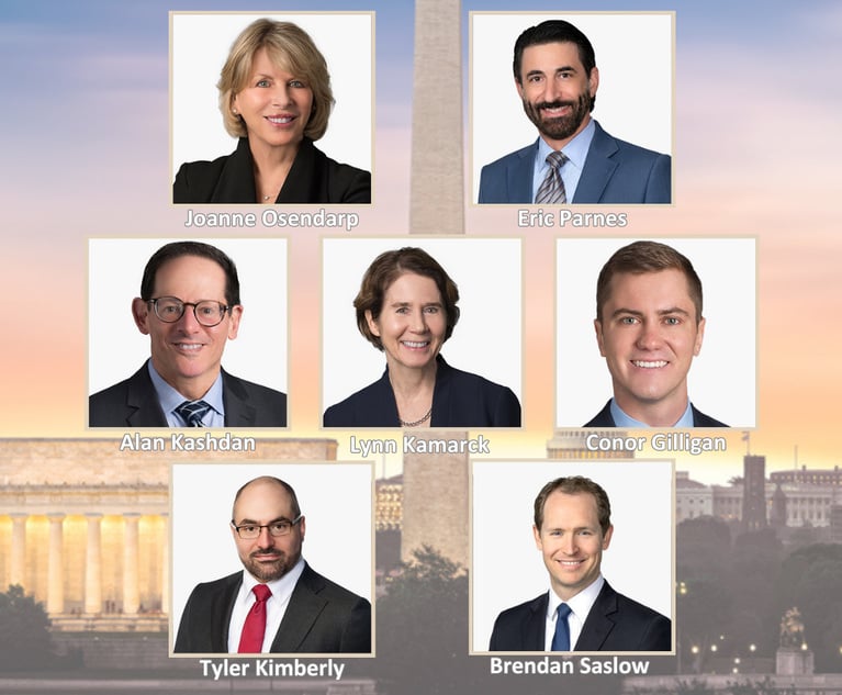 Blank Rome Adds 7 Lawyer International Trade Group From McDermott in DC