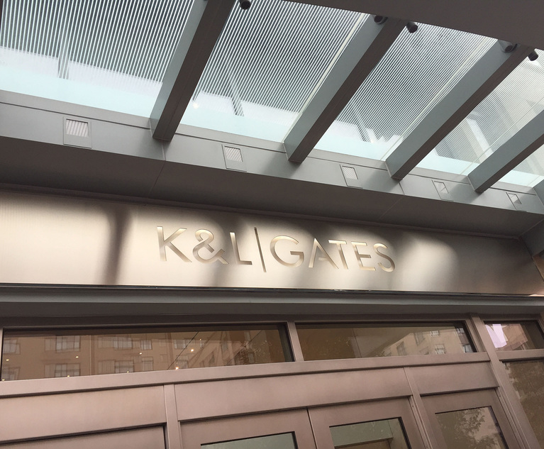 K&L Gates Expands Public Policy and Law Practice With 3 Additions in DC