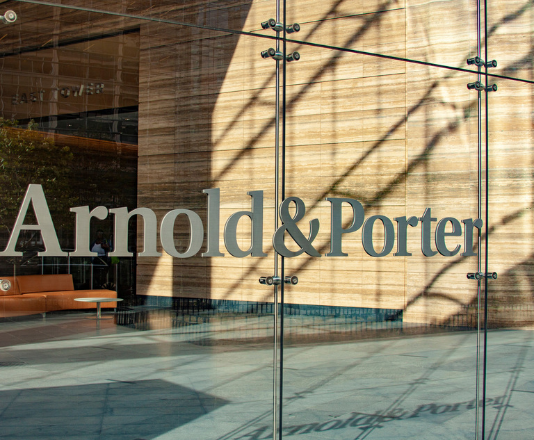 Arnold & Porter Sees Revenue and Profits Jump With PEP Rising 15 to 1 6M