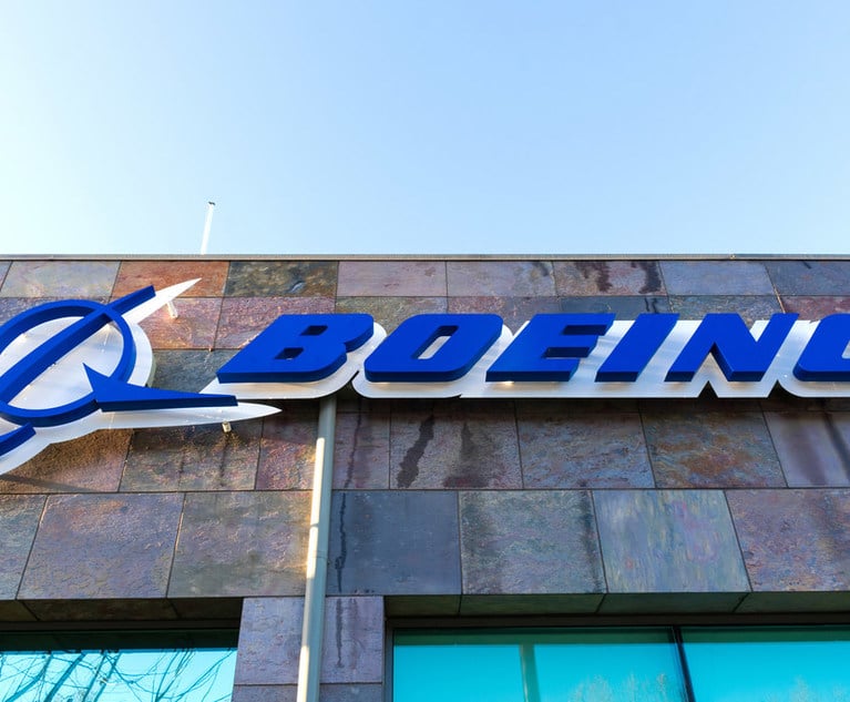 Boeing Turns to String of Big Law Firms for Latest Legal Troubles