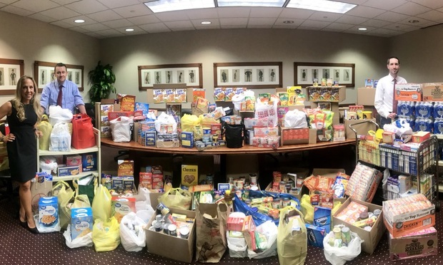 Cohn Lifland Spearheads Food Drive in Bergen County