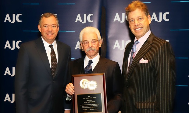 AJC New Jersey Honors Hammer with Judge Learned Hand Award
