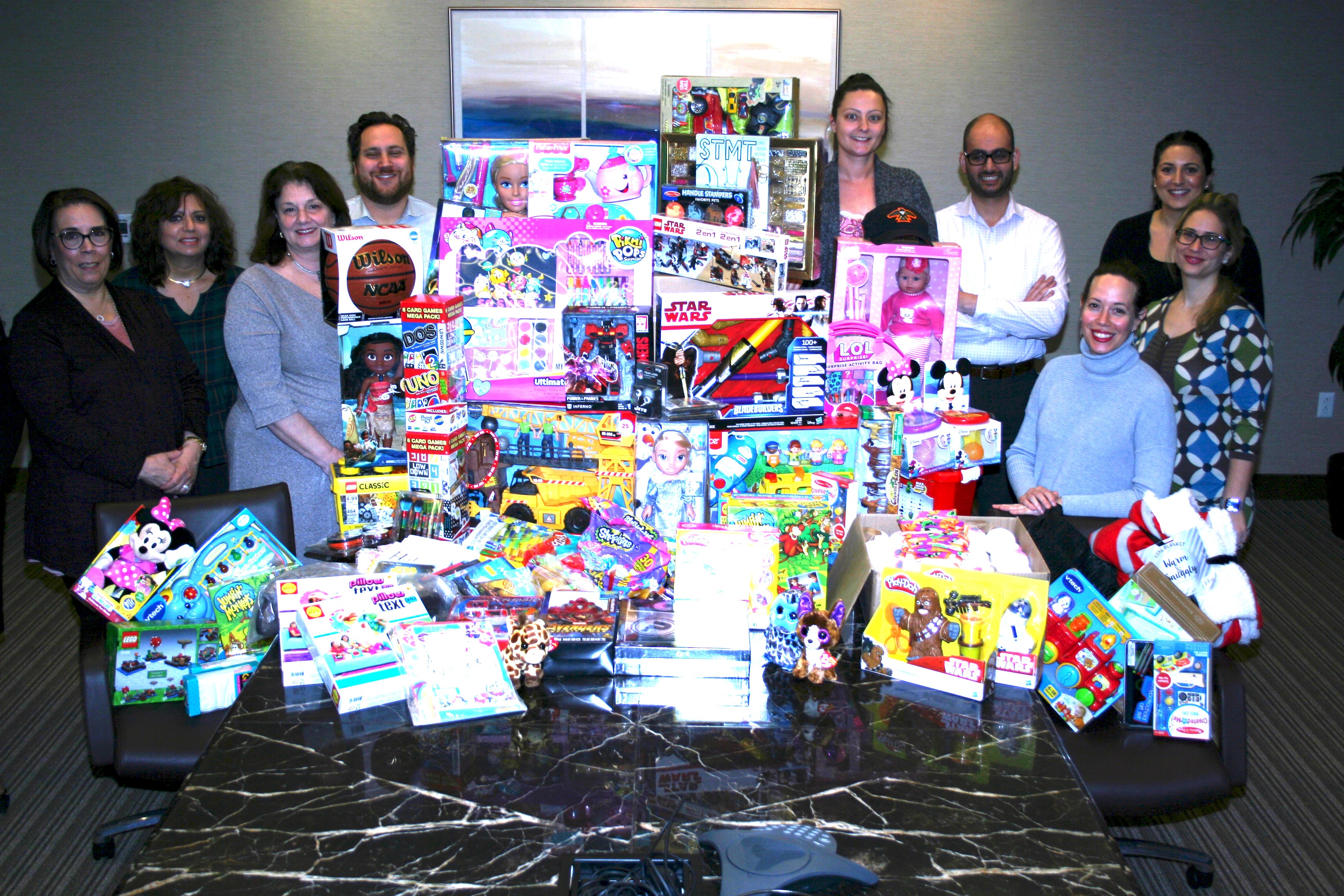 Day Pitney’s Parsippany Office Holds 26th Annual JBWS Holiday Drive