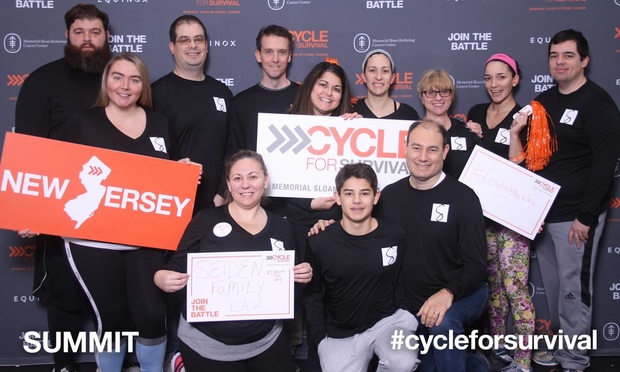 Seiden Law Firm ‘Cycles’ for $6K+ for Cancer Research