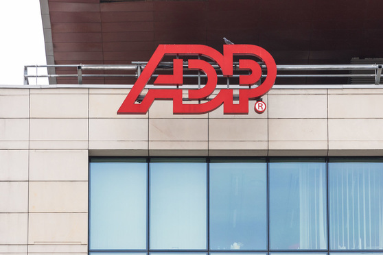 ADP Logo on building.