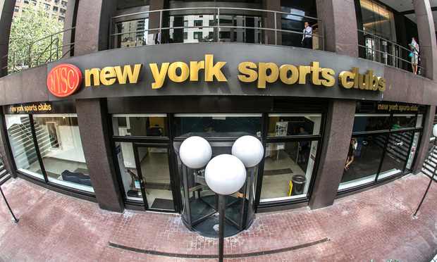Front entrance to a NYSC location on 2nd Avenue in midtown Manhattan, New York.