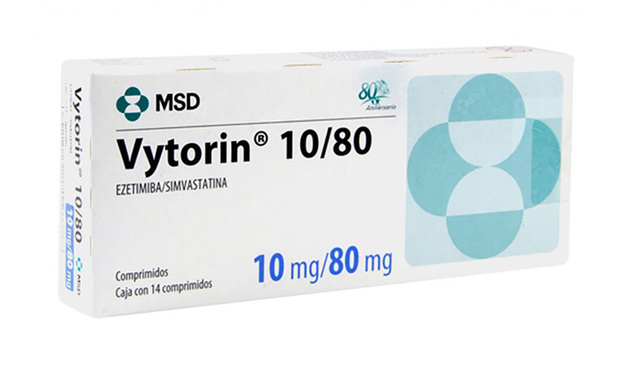 a package of the drug Vytorin.