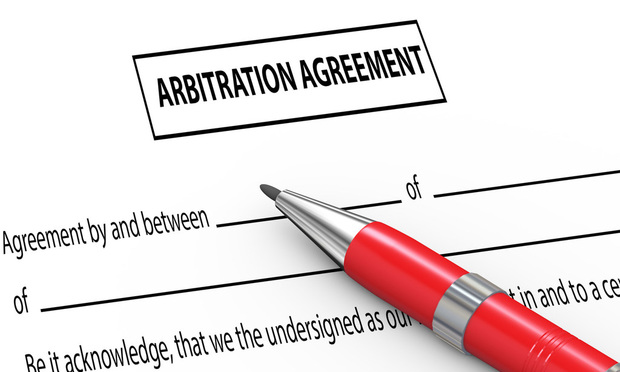 An arbitration agreement.