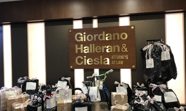 Giordano, Halleran & Ciesla Makes Wish Lists Come True For Violence Survivors