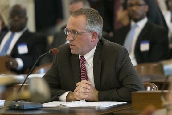 Robert Lougy in June 2016, when he was acting attorney general, at NJ Senate Judiciary hearing.