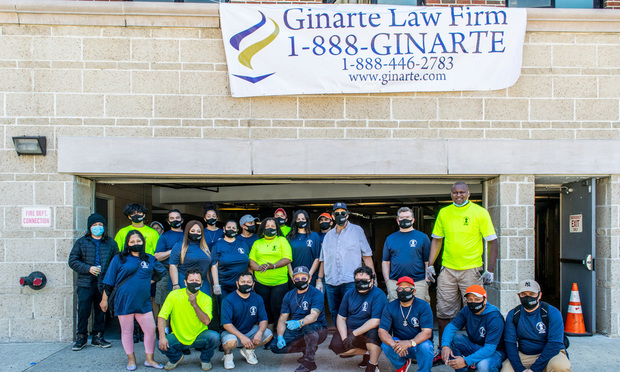 Ginarte Law Firm Helps Newark Community During the Pandemic