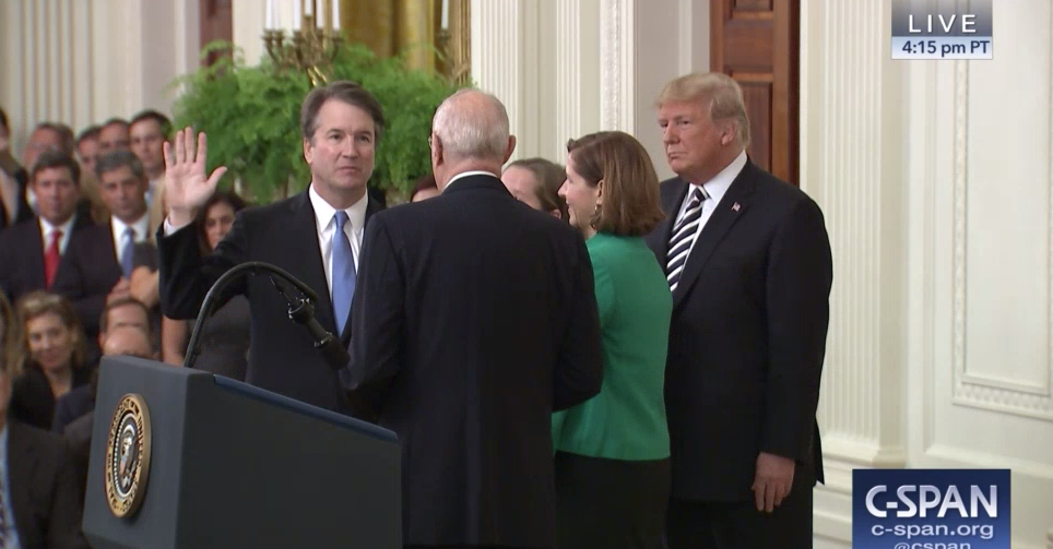 Justice Kavanaugh Joins 'Team of Nine' The Return of a Partisan Challenge New Scalia Statue