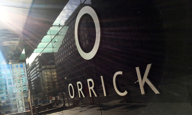 Andrews Kurth Kenyon Public Finance Group Expected to Move to Orrick