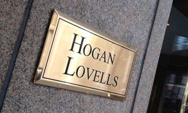 Hogan Lovells sign