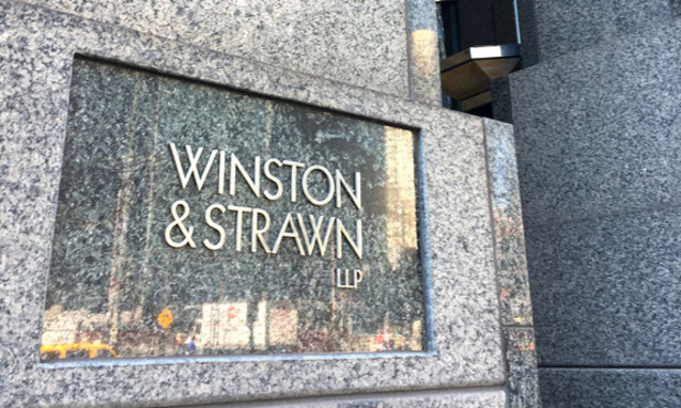 Winston & Strawn.