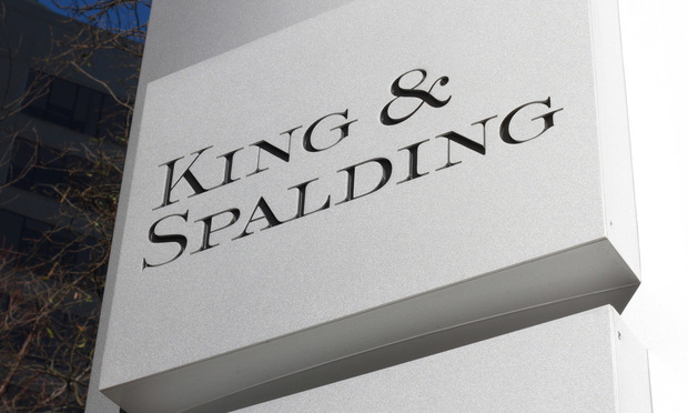 King & Spalding sign