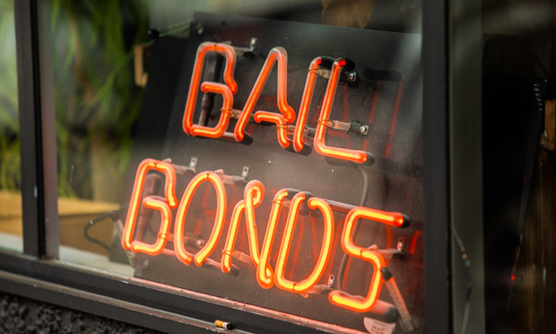 neon bail bonds sign