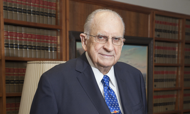 'Larger Than Life ' Texas Judiciary Mourns Death of 5th Circuit Judge Tom Reavley