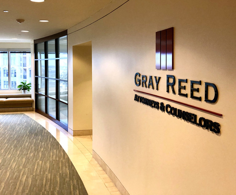 Houston based Gray Reed Talks New Advisory Services Subsidiary