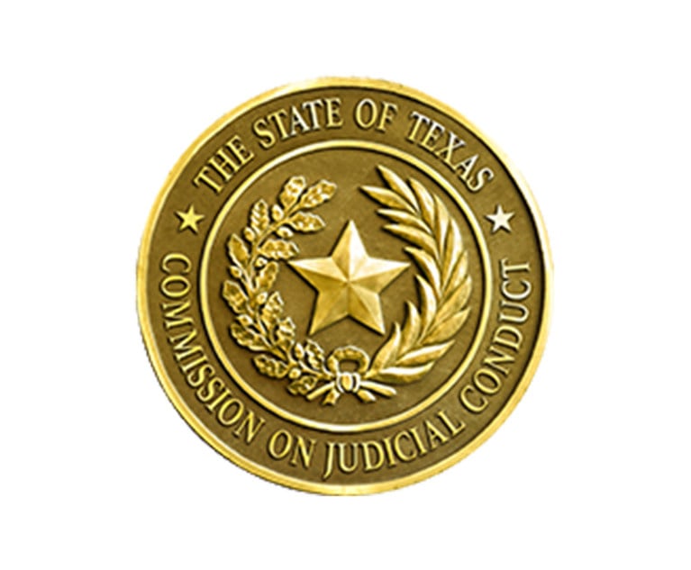Texasa State Commission on Judicial Conduct seal