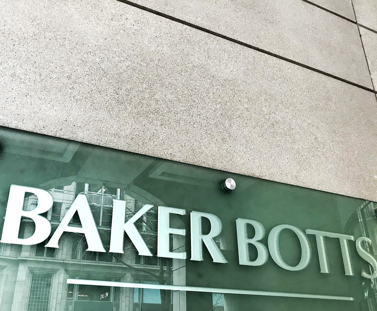 Aiming to Sharpen Value for Clients Baker Botts Posts Higher Financials Across the Board in 2022