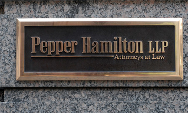 Pepper Hamilton signage
