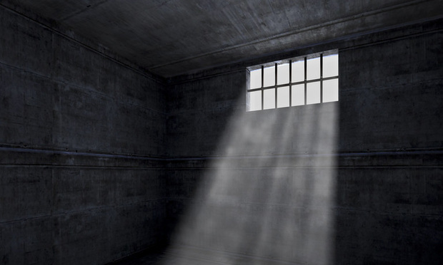 Jail cell window